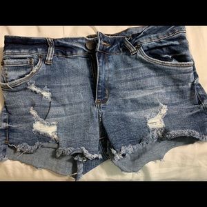 Blue Jean shorts!
